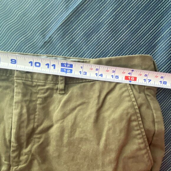 J. Crew 770 Straight Fit Stretch Chino Pants Men's 35x31 Green Casual Preppy - Picture 16 of 16